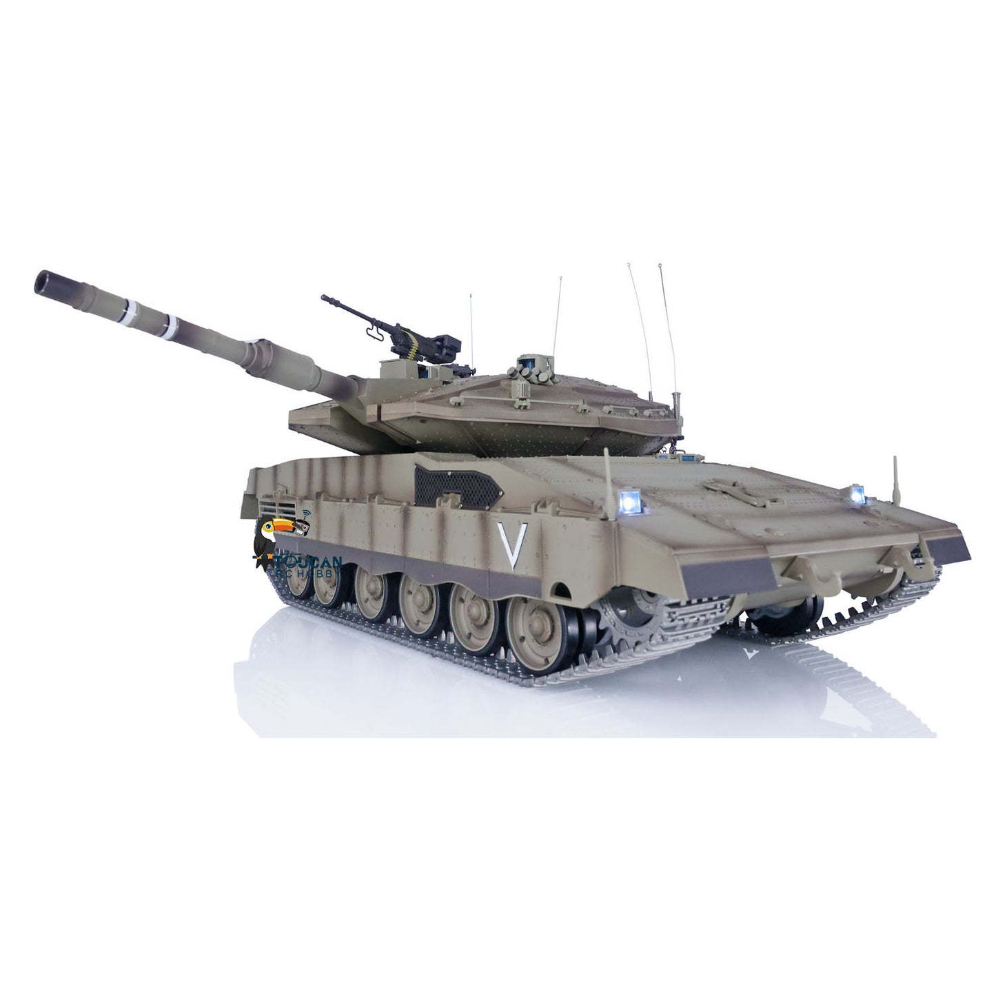 IN STOCK 1:16 IR System RC Military Main Battle Tanks Heng Long IDF Merkava MK IV 3958 Upgraded Promotion Edition With Barrel Recoil