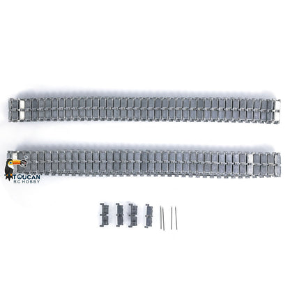 Heng Long Metal Tracks Sprockets Road Wheels Idlers Driving Axle Bearings Part For British Challenger II 3908 RC  Tank Model