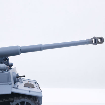 2.4 Ghz Henglong 1/16 7.0 Plastic 3818 Tiger I RTR RC Tank Infrared Combat BB Sounds Lights Smoke Model Metal Barrel Recoil