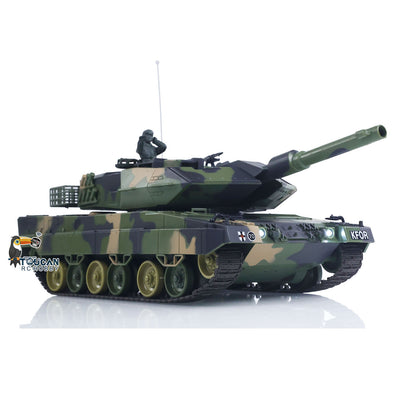 Heng Long 1/24 RC Plastic Tank 3816-2 3809 2.4G Remote Control Assembled With Infrared Combating BB Shooting System Tank Model