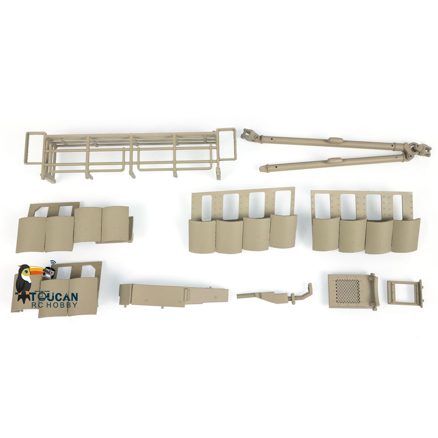 CS M1A2 Abrams TUSKII Metal Upgrade Set For Tamiya Henglong 1/16 Plastic Remote Control Vehicle 3918 Tank Model Accessories