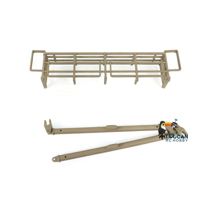 CS Abrams M1A2 TUSKI Metal Upgrade Set For 1/16 Plastic Remote Control Vehicle 3918 Tamiya Henglong Tank Model Accessories