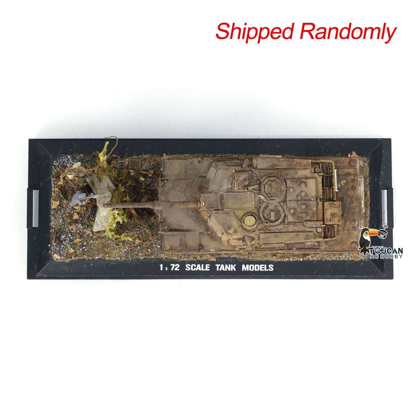 Henglong 1/72 Sclae Plastic US Abrams M1A2 Tank 3918 Static Scene Model Without Sounds Smoke With 360?? Manual Rotating Turret