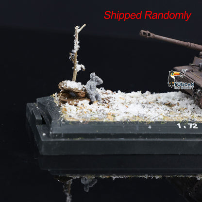 Henglong Static Tank 1/72 Scale Plastic Germany Tiger I 3818 Finished Tank Armored Vehicle Without Motor Toy Model