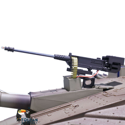 HengLong 1/16 TK7.1 IDF Merkava MK IV 3958 RTR RC Tank with IR Smoke Unit BB Sounds Lights