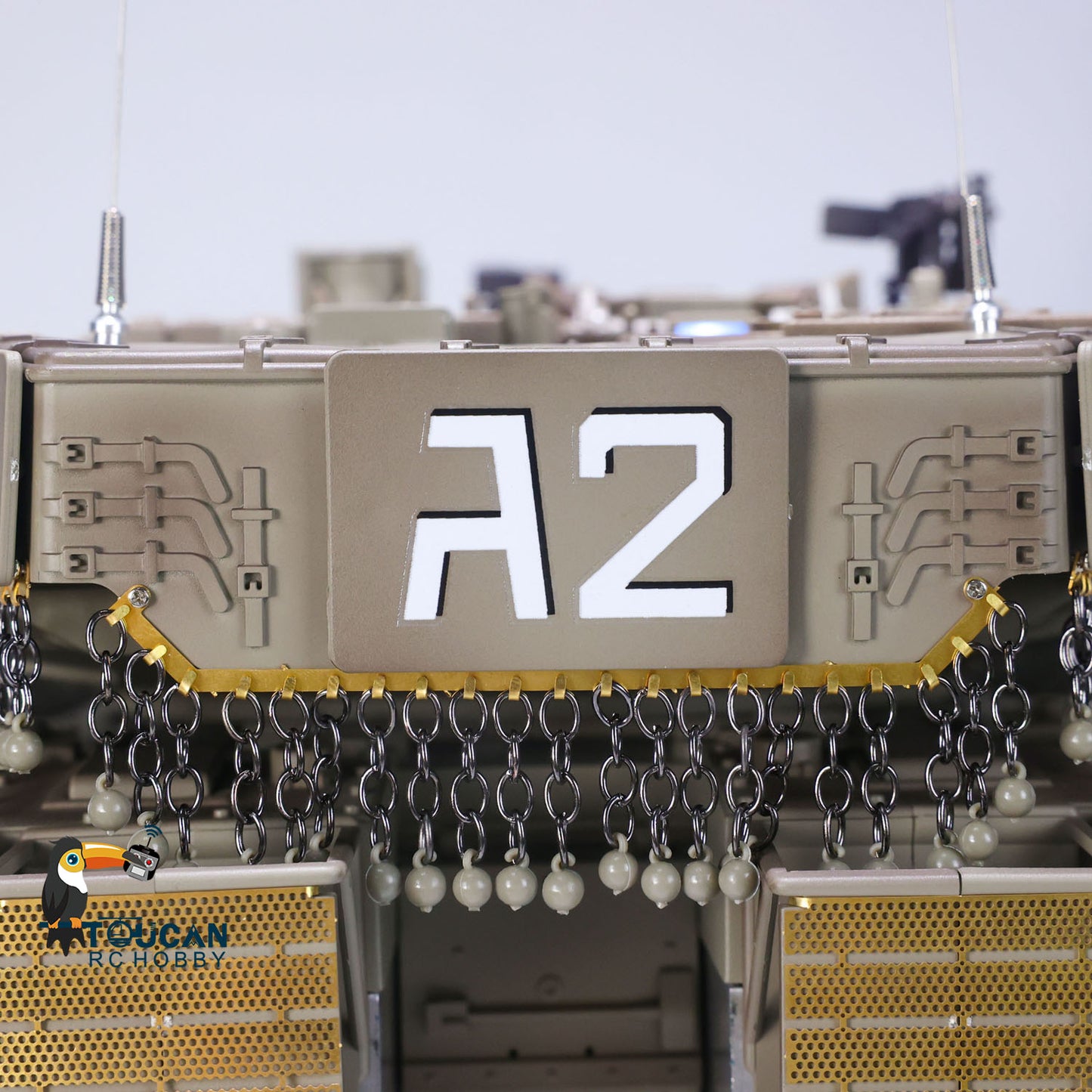 HengLong 1/16 TK7.1 IDF Merkava MK IV 3958 RTR RC Tank with Metal Chassis Steel Gearbox
