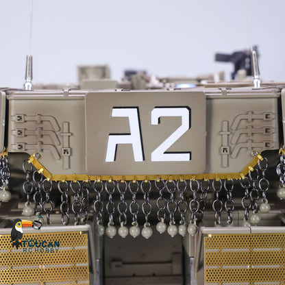 HengLong 1/16 TK7.1 IDF Merkava MK IV 3958 RTR RC Tank with Metal Chassis Steel Gearbox