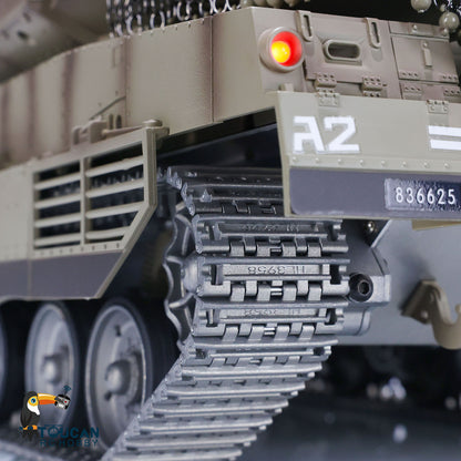 HengLong 1/16 TK7.1 IDF Merkava MK IV 3958 RTR RC Tank with FPV Infrared Combat Smoke Unit BB Sounds Lights System