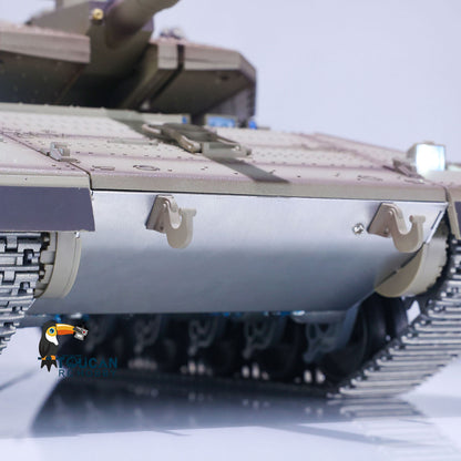 HengLong 1/16 TK7.1 IDF Merkava MK IV 3958 RTR RC Tank with FPV Infrared Combat Smoke Unit BB Sounds Lights System