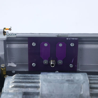 Metal Chassis with Driving Gearbox Road Wheels Speaker Switch for Henglong 1/16 RC Battle Tank USA Abrams M1A2 3918 Model