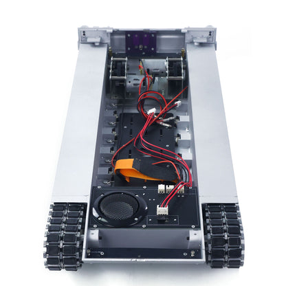Metal Chassis Driving Gearbox Idlers Drive Wheels Tracks Speaker Switch for Henglong 1/16 3918 USA Abrams M1A2 RC Tank Model