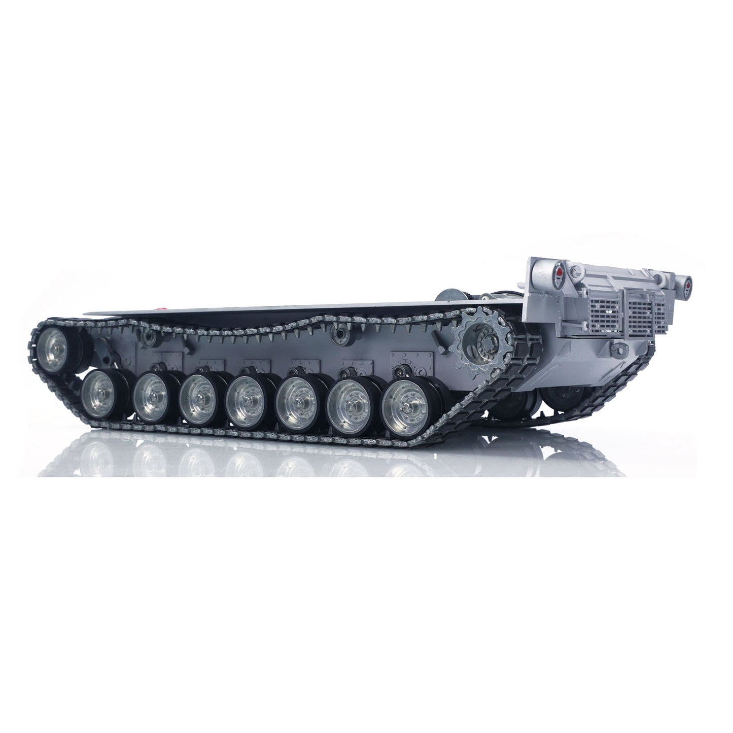 Metal Chassis Driving Gearbox Idlers Drive Wheels Tracks Speaker Switch for Henglong 1/16 3918 USA Abrams M1A2 RC Tank Model