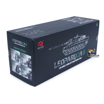 1/16 Remote Control Tank Model Heng Long 7.0 Mainboard Full Metal Chassis IR Barrel Recoil Elevation 550 Motor Steel Gearbox