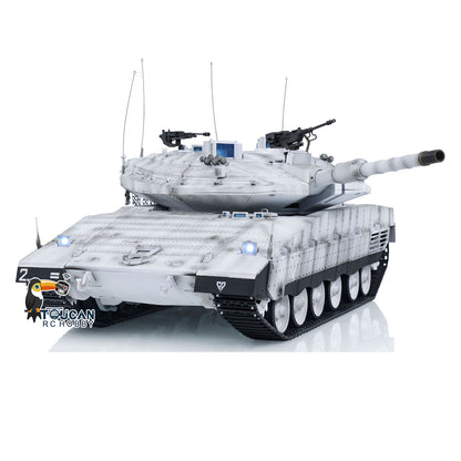 1/16 Heng Long Radio Control Tank 3958 IDF Merkava MK IV Installed Metal Driving Gearbox 360 Degree Rotary Turret Military Tanks