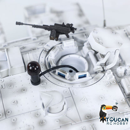 Henglong 1/16 TK7.0 Plastic IDF Merkava MK IV RTR RC Tank 3958 with Barrel Recoil BB Infrared Combat Smoke Metal Suspension Arm