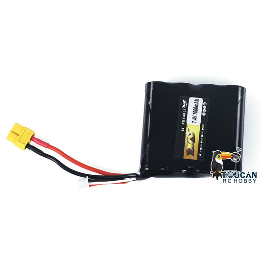Heng Long 7.4V Li-Polymer Battery 7000mAh for Heng Long 1/16 RC Tank Heng Long 7.4V Li-Polymer Battery 7000mAh for Heng Long 1/16 RC Tank