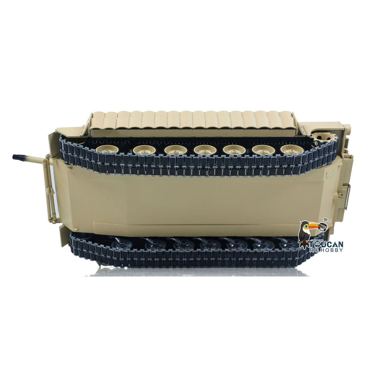 IN Stock TOUCAN 1/16 Full Metal USA Abrams M1A2 RTR RC Tank 3918 TUSK II Dual Flow Gearbox 360 Degrees Turret Barrel Recoil FPV BB IR Smoke