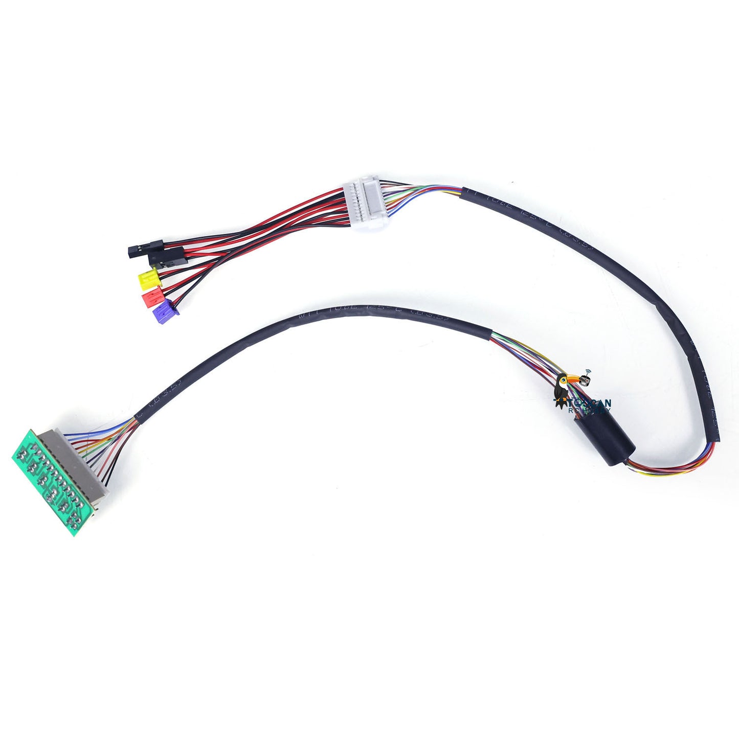 Heng Long Electric Slip Ring 360 Degree Rotation For 1/16 Remote Control Military Battle Infrared Tank Model Vehicle Replacement Part