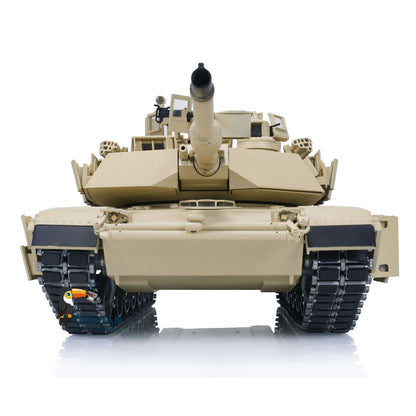 Metal 1/16 Remote Control Military Abrams M1A2 TUSKII 3918 Tank With Dual Flow Rotating Gearbox Barrel Recoil Lifting System