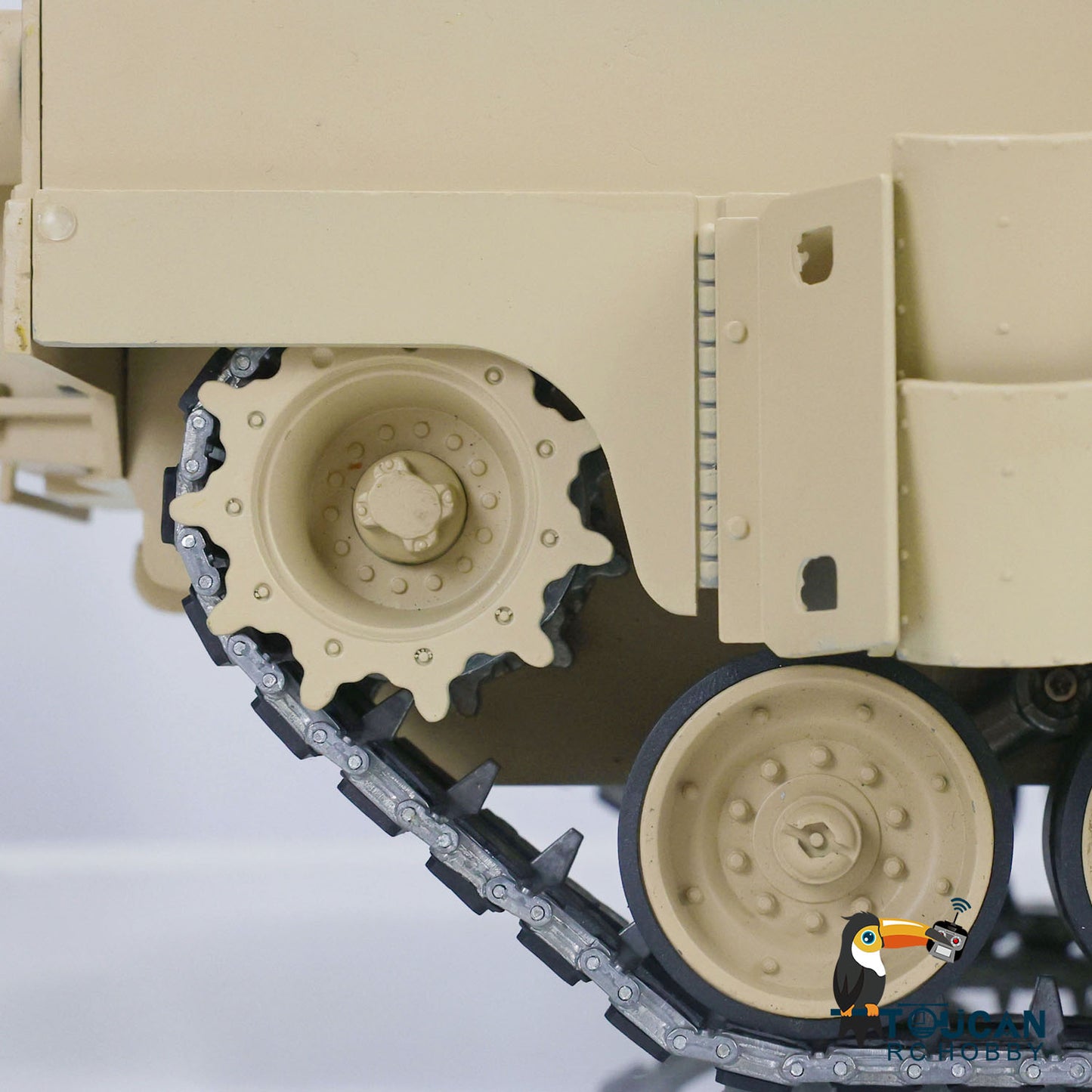 Metal 1/16 Remote Control Military Abrams M1A2 TUSKII 3918 Tank With Dual Flow Rotating Gearbox Barrel Recoil Lifting System