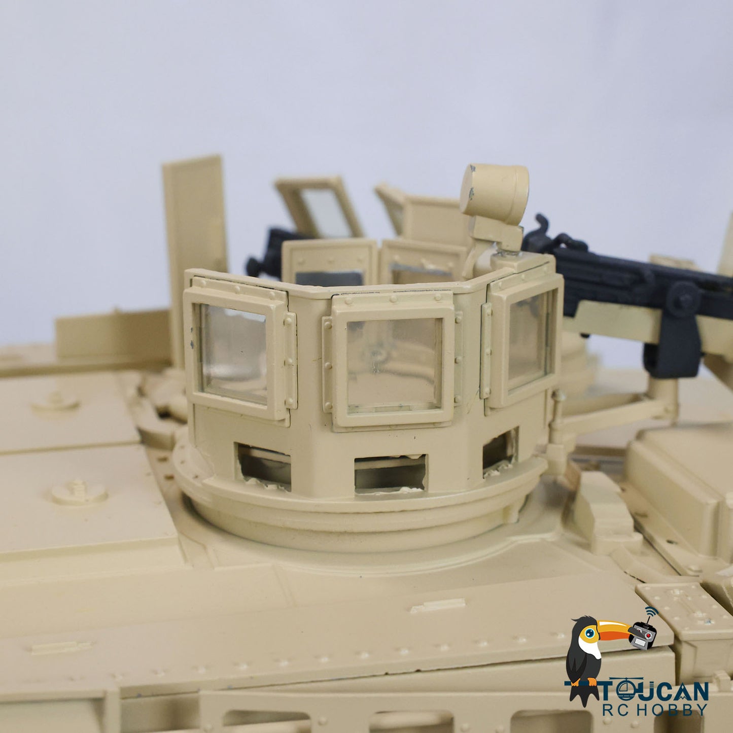 Metal 1/16 Remote Control Military Abrams M1A2 TUSKII 3918 Tank With Dual Flow Rotating Gearbox Barrel Recoil Lifting System