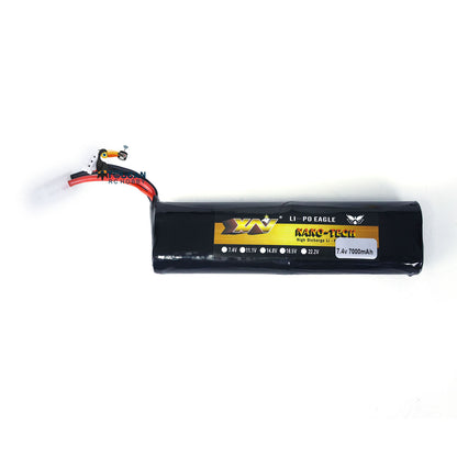 7000mAh 7.4V Lithium Polymer Battery Rechargable for Heng Long 1/16 Scale RC Tank Model USA Abrams German 3918 Tiger I 3818