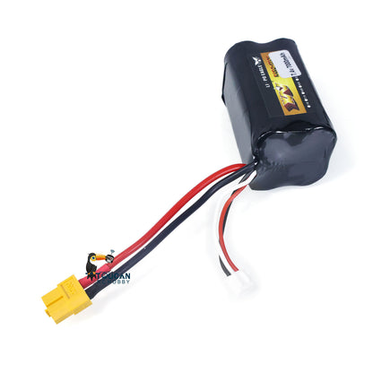 7.4V Li-polymer Battery 7000mAh for Heng Long 1/16 RC Tank Remote Control T72 T90 Military Model