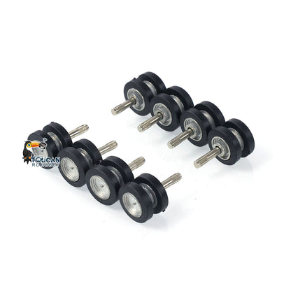 1Pair Metal Sprockets Driving Wheel Road Wheels Idler for HengLong 1/16 RC Battle Tank 3858 3859 German Panzer IV F F2 Military Armored Car Toy