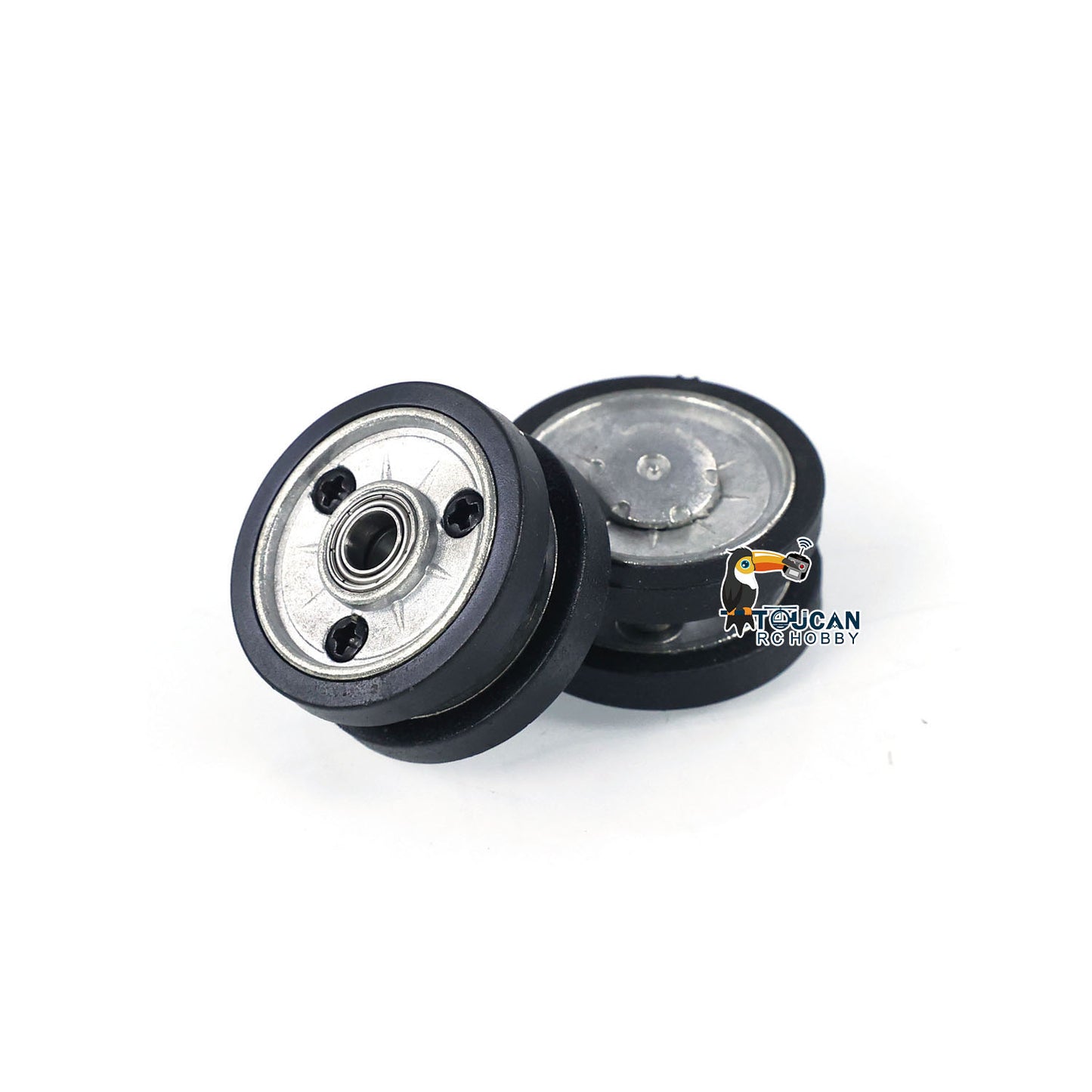 1Pair Metal Sprockets Driving Wheel Road Wheels Idler for HengLong 1/16 RC Battle Tank 3858 3859 German Panzer IV F F2 Military Armored Car Toy