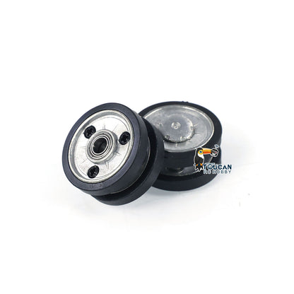 1Pair Metal Sprockets Driving Wheel Road Wheels Idler for HengLong 1/16 RC Battle Tank 3858 3859 German Panzer IV F F2 Military Armored Car Toy