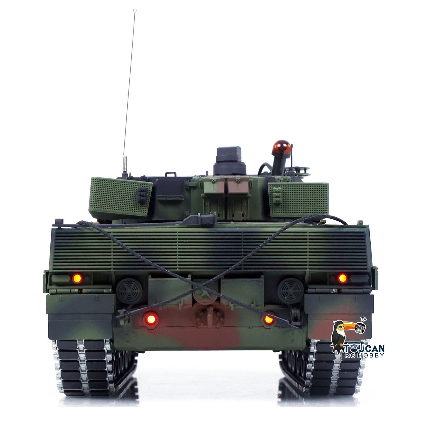 1/16 Remote Control Tank Model Heng Long 7.0 Mainboard Full Metal Chassis IR Barrel Recoil Elevation 550 Motor Steel Gearbox