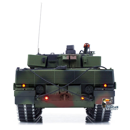 1/16 Remote Control Tank Model Heng Long 7.0 Mainboard Full Metal Chassis IR Barrel Recoil Elevation 550 Motor Steel Gearbox