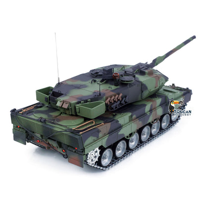 1/16 Remote Control Tank Model Heng Long 7.0 Mainboard Full Metal Chassis IR Barrel Recoil Elevation 550 Motor Steel Gearbox