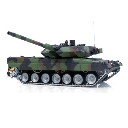 1/16 Remote Control Tank Model Heng Long 7.0 Mainboard Full Metal Chassis IR Barrel Recoil Elevation 550 Motor Steel Gearbox