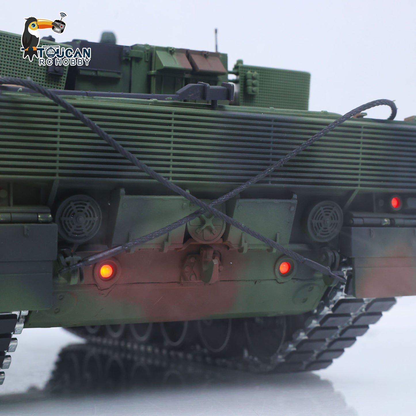 1/16 Remote Control Tank Model Heng Long 7.0 Mainboard Full Metal Chassis IR Barrel Recoil Elevation 550 Motor Steel Gearbox