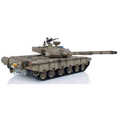 Henglong 1/16 7.0 99A FPV RC Panzer Remote Controlled Tank 3899A 360 Turret Metal Tracks Wheels Hobby Model For Collection