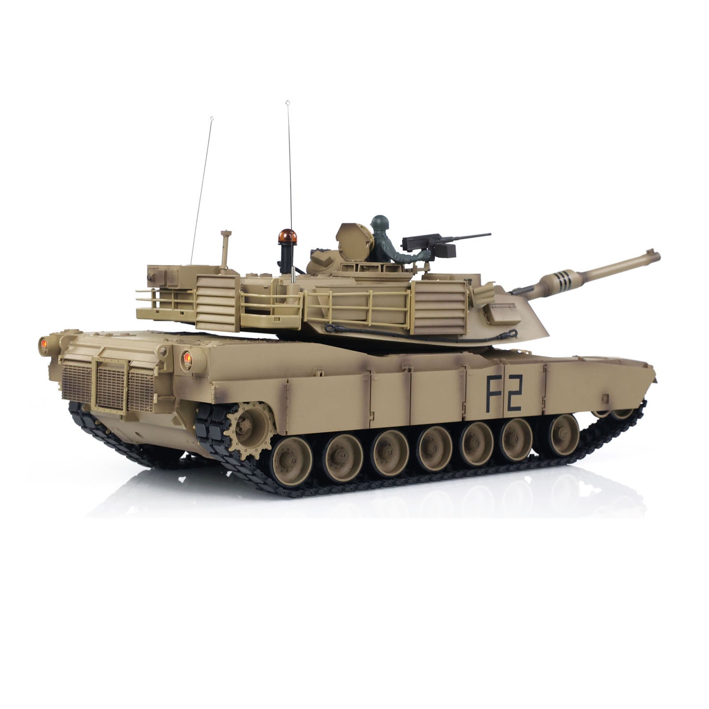 Henglong 1/16 7.0 Plastic M1A2 Abrams 3918 Leopard2A6 3889 RTR RC Tank BB Infrared Combat Smoke Barrel Recoil Sound Light System