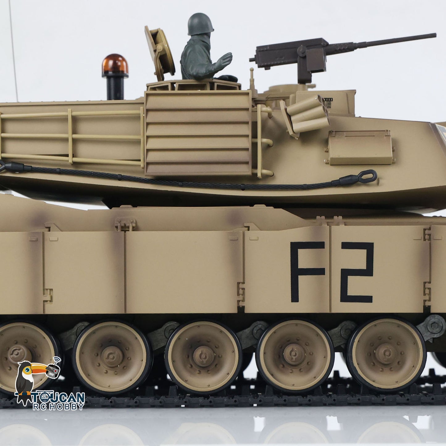 Henglong 1:16 Scale 2.4Ghz 7.0 USA M1A2 Abrams RTR RC Tank 3918 Model 340 Turret 1800MAH Battery Charger For Collections
