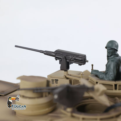 Henglong 1/16 TK7.0 Plastic USA M1A2 Abrams 3918 German Leopard2A6 3889 RTR RC Tank BB Infrared Combat Smoke Barrel Recoil Sound Light System