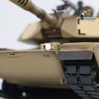 Henglong 1/16 TK7.0 Plastic USA M1A2 Abrams 3918 German Leopard2A6 3889 RTR RC Tank BB Infrared Combat Smoke Barrel Recoil Sound Light System