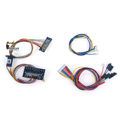 18 Units Electric Slip Ring For 1/16 RC Tank Model Installed TK16 Main Board Modify Turret 360 Degrees Rotation Upgrade Spare Part