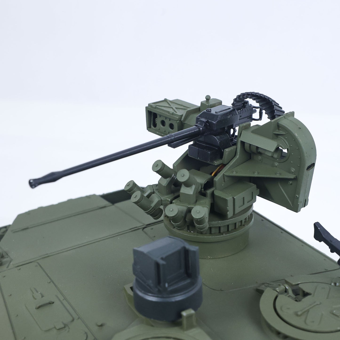 TOUCAN 1/16 Metal 3889 German Leopard A6 RTR RC Tank 360 Degree Turret Electric Periscope Barrel Recoil Smoke Metal Road Drive Idler Wheels