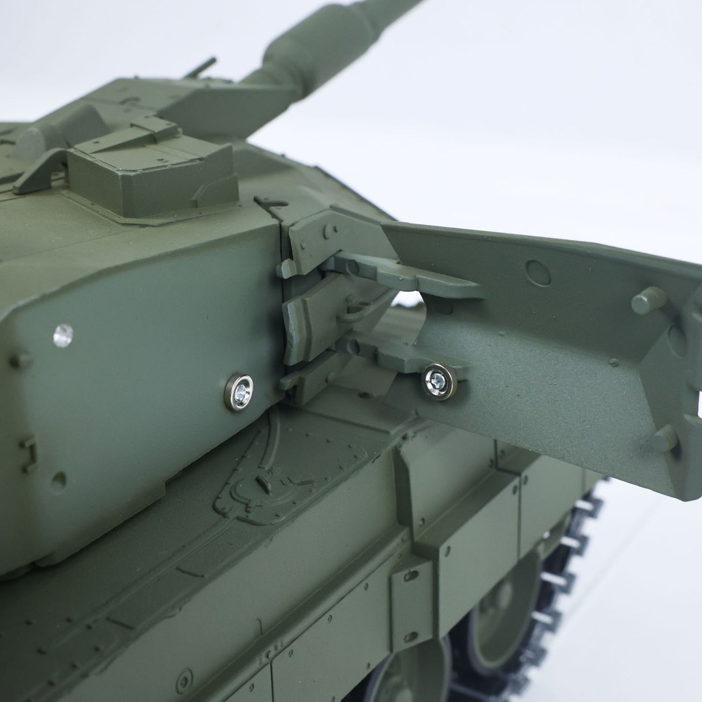 TOUCAN 1/16 Metal 3889 German Leopard A6 RTR RC Tank 360 Degree Turret Electric Periscope Barrel Recoil Smoke Metal Road Drive Idler Wheels