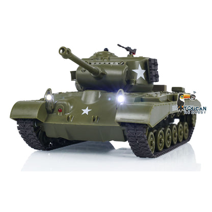 Heng Long 1/30 RC Plastic Tank Pershing 3838 M26 3898 M4A3 2.4G With Infrared Combating System Battle Tank Vehicle Model