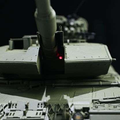 TOUCAN 1/16 Metal 3889 German Leopard A6 RTR RC Tank 360 Degree Turret Electric Periscope Barrel Recoil Smoke Metal Road Drive Idler Wheels