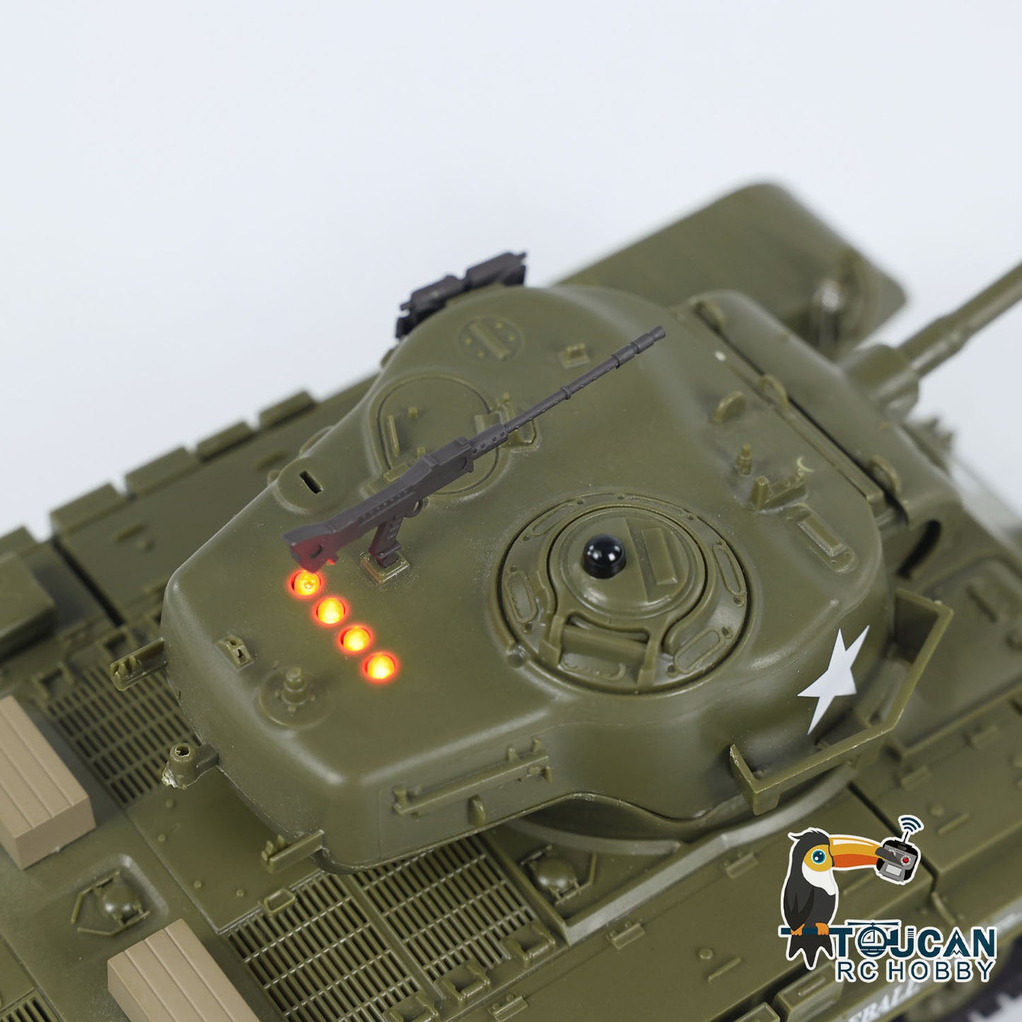 Heng Long 1/30 RC Plastic Tank Pershing 3838 M26 3898 M4A3 2.4G With Infrared Combating System Battle Tank Vehicle Model