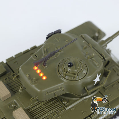 Heng Long 1/30 RC Plastic Tank Pershing 3838 M26 3898 M4A3 2.4G With Infrared Combating System Battle Tank Vehicle Model
