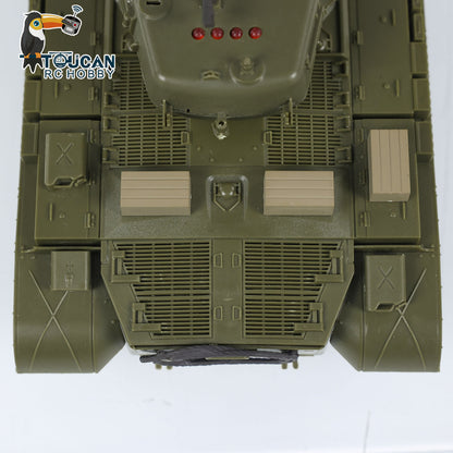 Heng Long 1/30 RC Plastic Tank Pershing 3838 M26 3898 M4A3 2.4G With Infrared Combating System Battle Tank Vehicle Model