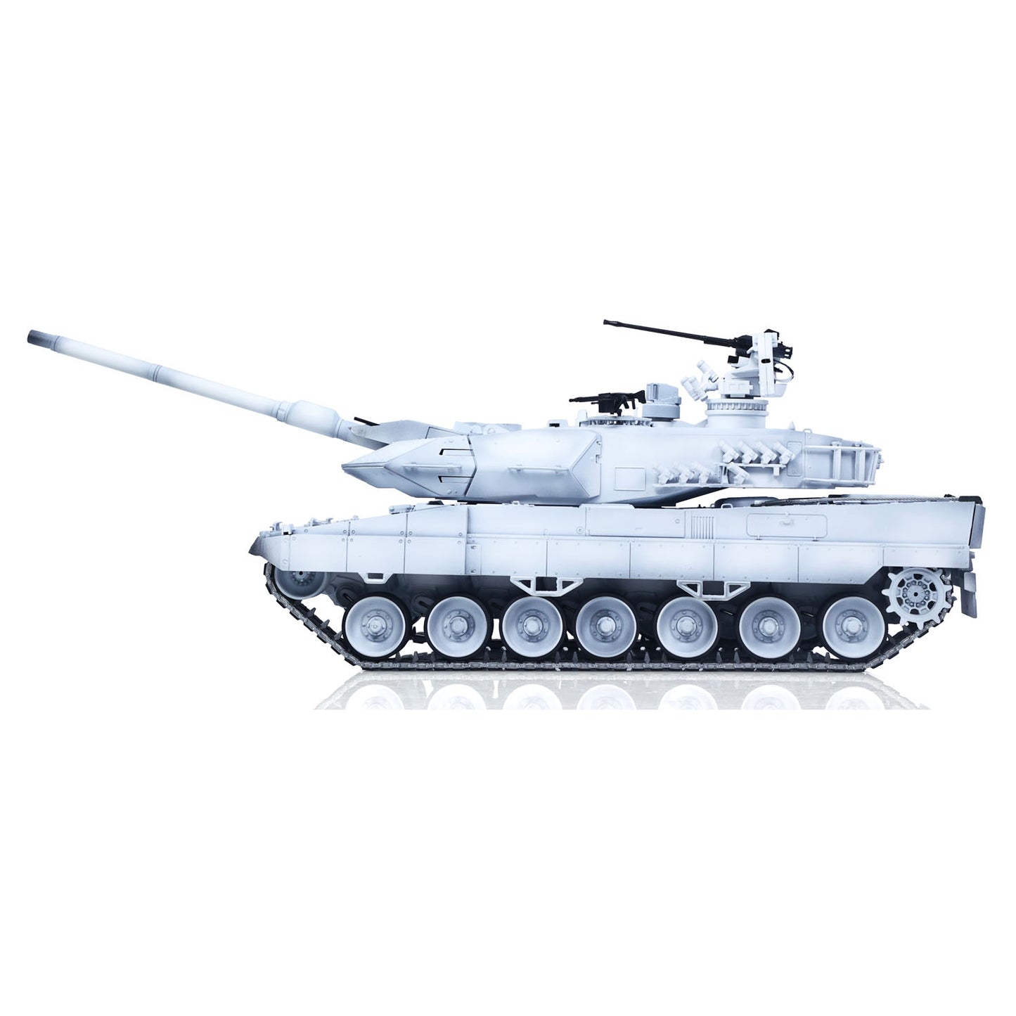 TOUCAN 1/16 Metal 3889 German Leopard A6 RTR RC Tank 360 Degree Turret Electric Periscope Barrel Recoil Smoke Metal Road Drive Idler Wheels