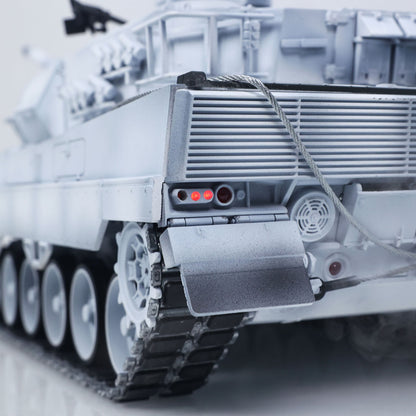 TOUCAN 1/16 Metal 3889 German Leopard A6 RTR RC Tank 360 Degree Turret Electric Periscope Barrel Recoil Smoke Metal Road Drive Idler Wheels